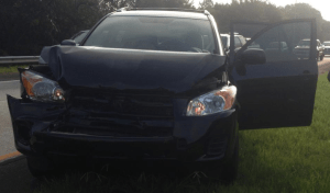 This is my car. It didn't used to look this angry. It used to be kinda cute. Before the threeway that changed its very soul.